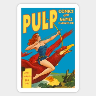 Pulp Eagle Rider Sticker